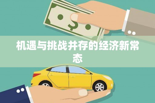 徐州机遇与挑战并存的经济新常态