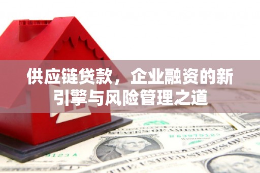 徐州供应链贷款，企业融资的新引擎与风险管理之道
