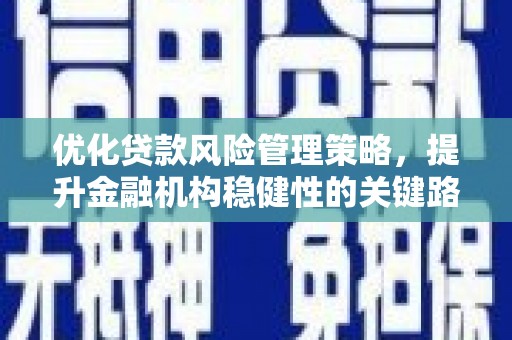 徐州优化贷款风险管理策略，提升金融机构稳健性的关键路径