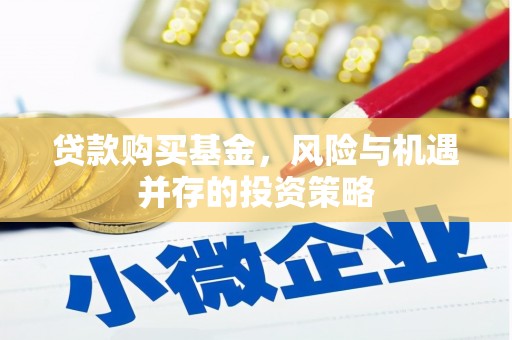 徐州贷款购买基金，风险与机遇并存的投资策略