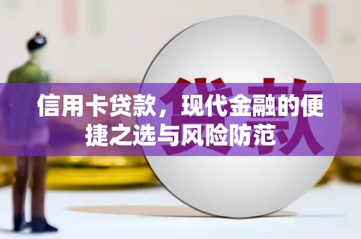 徐州信用卡贷款，现代金融的便捷之选与风险防范