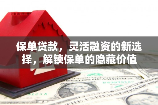 徐州保单贷款，灵活融资的新选择，解锁保单的隐藏价值