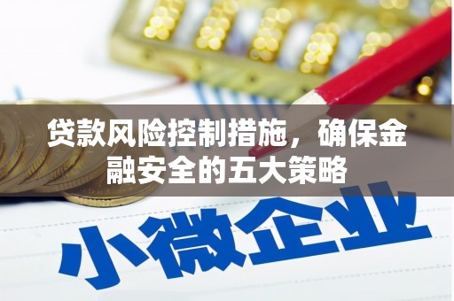 徐州贷款风险控制措施，确保金融安全的五大策略