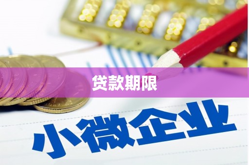 徐州贷款期限